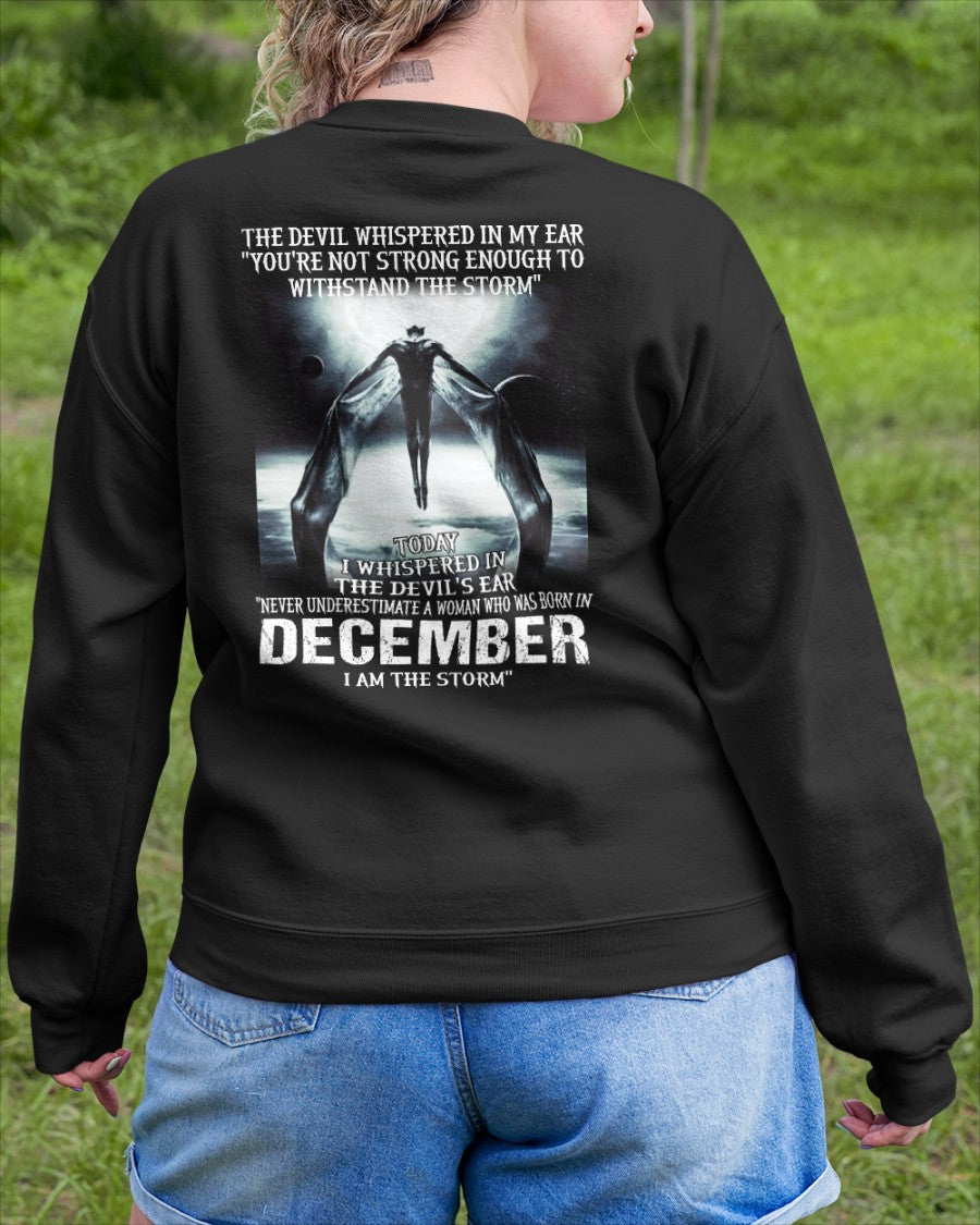 DECEMBER - NEVER UNDERESTIUNDER A WOMAN - I AM THE STORM-FMA-(SKU-CHAUU-12)