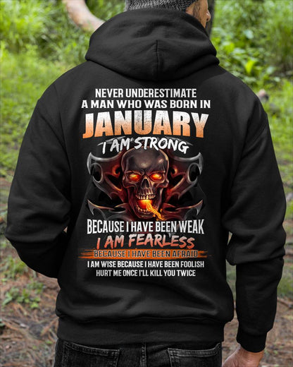 JANUARY SHIRT, I AM FEARLESS – SNOW MALE01 (SKU2602-173-01)