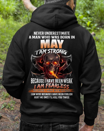 MAY SHIRT, I AM FEARLESS – SNOW MALE05 (SKU2602-173-05)