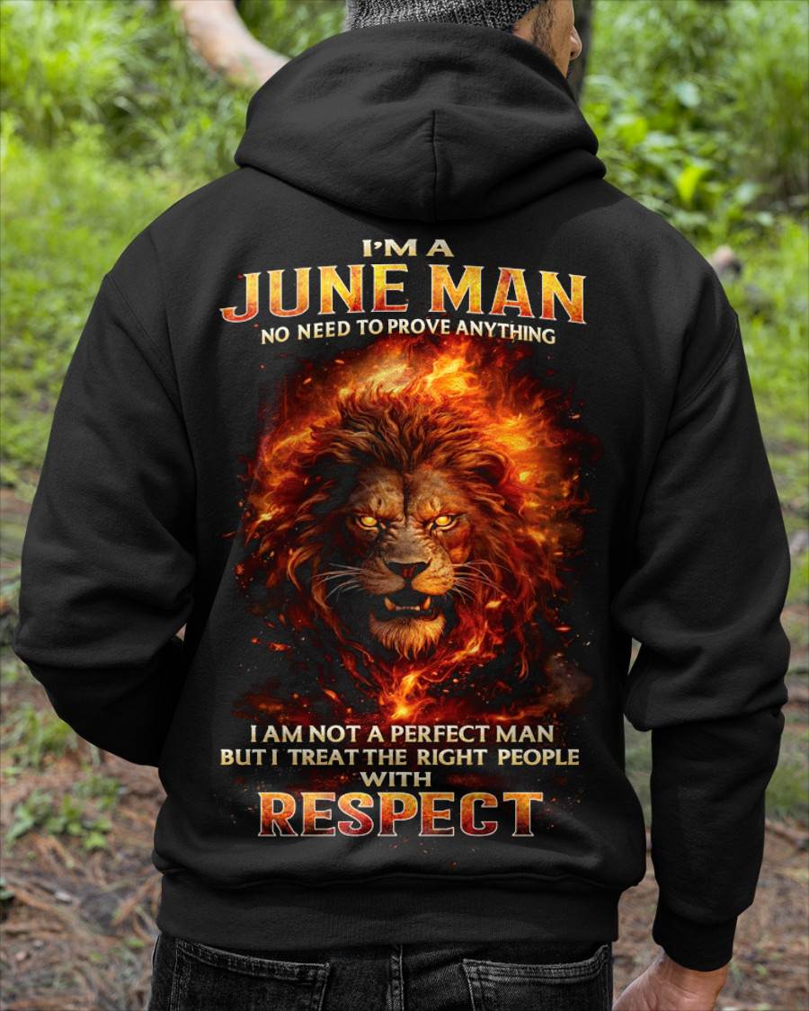 JUNE, NO NEED TO PROVE ANYTHING I AM NOT A PERFECT MAN - SNOW MALE06 (SKU26T-0177-06)