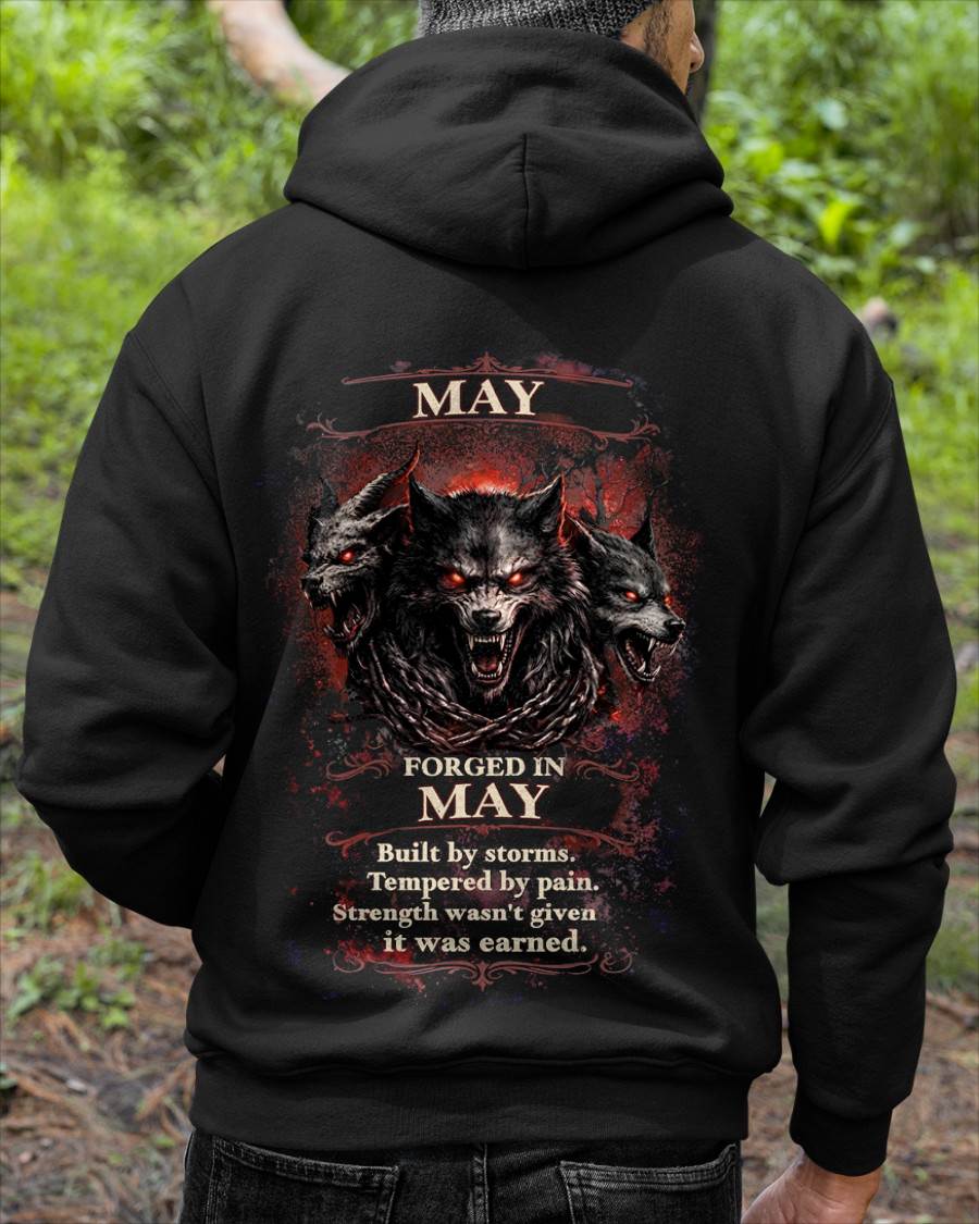 MAY SHIRT, Strength wasn't given it was earned – SNOW MALE05 (SKU2602-164-05)