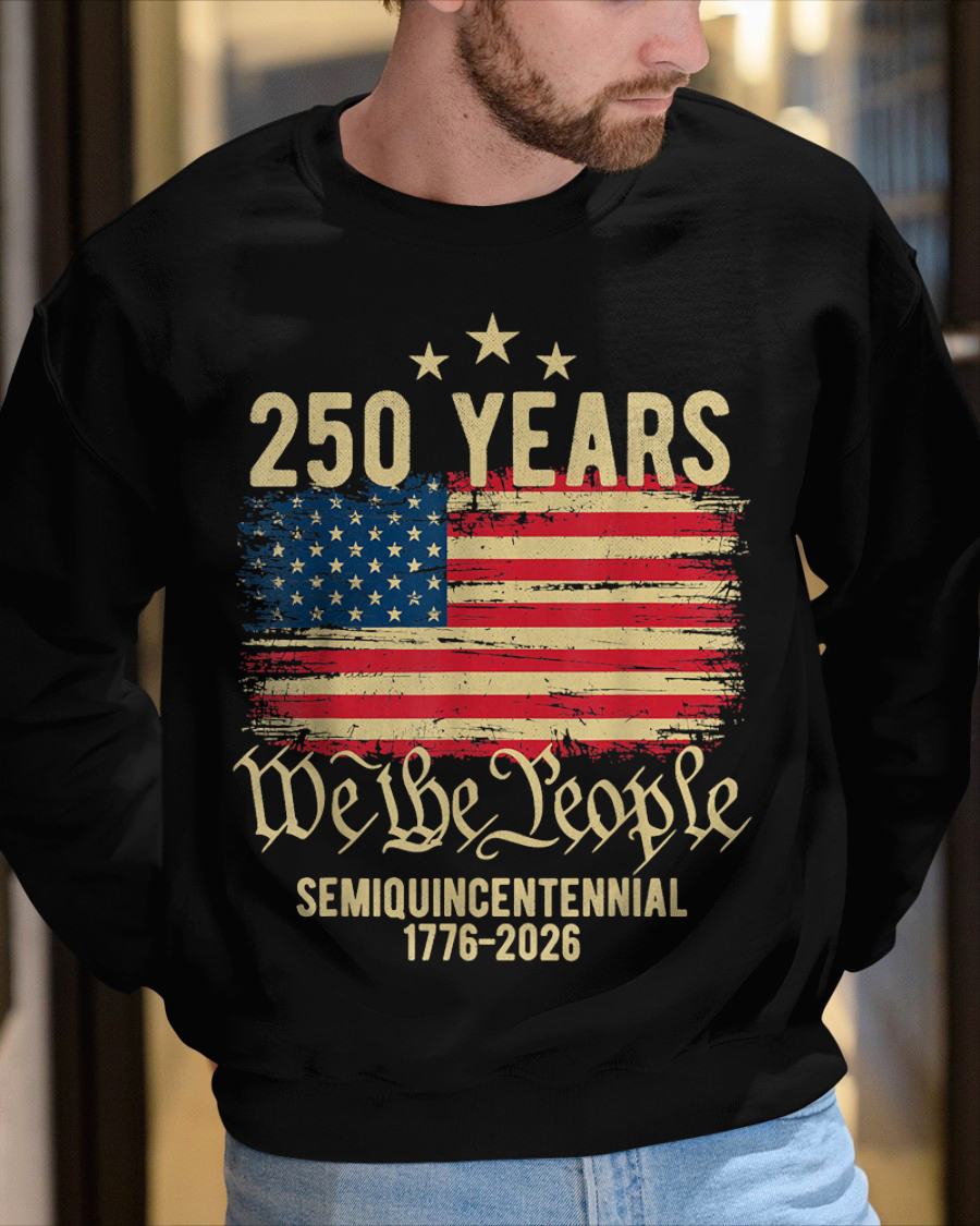 U.S 250th BIRTHDAY T-SHIRT - US250 (SKU26T-0186)