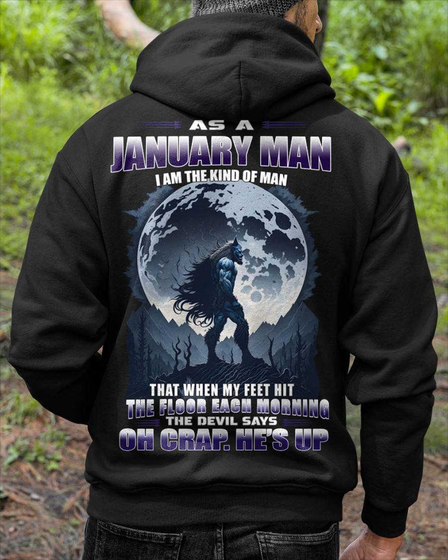 JANUARY, THE DEVIL SAYS OH CRAP, HE’S UP-SNOW MALE01 (SKU26T-01-56-01)