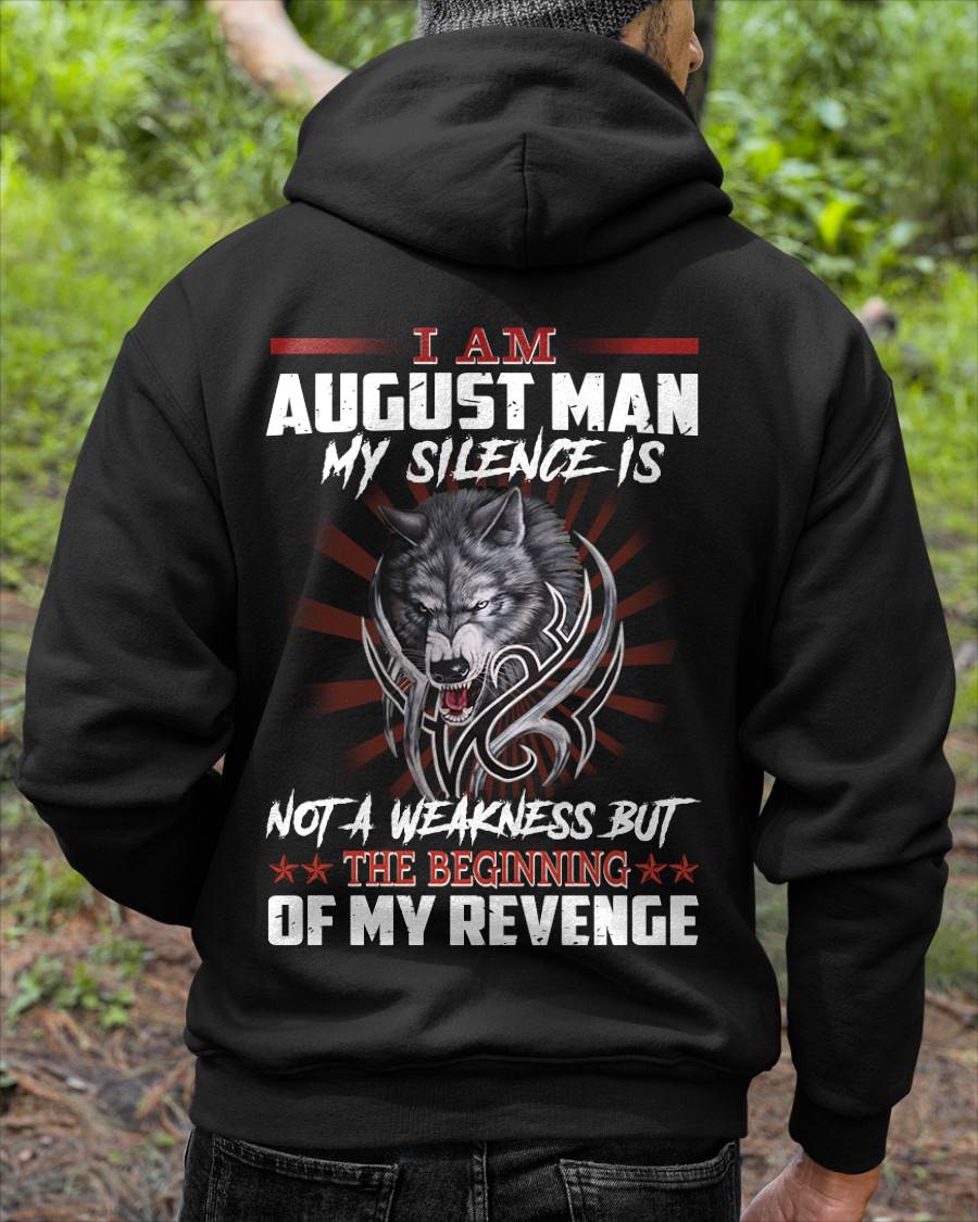 AUGUST, MY SILENCE IS NOT A WEAKNESS SNOW MALE08 (SKU26T-01158-08)