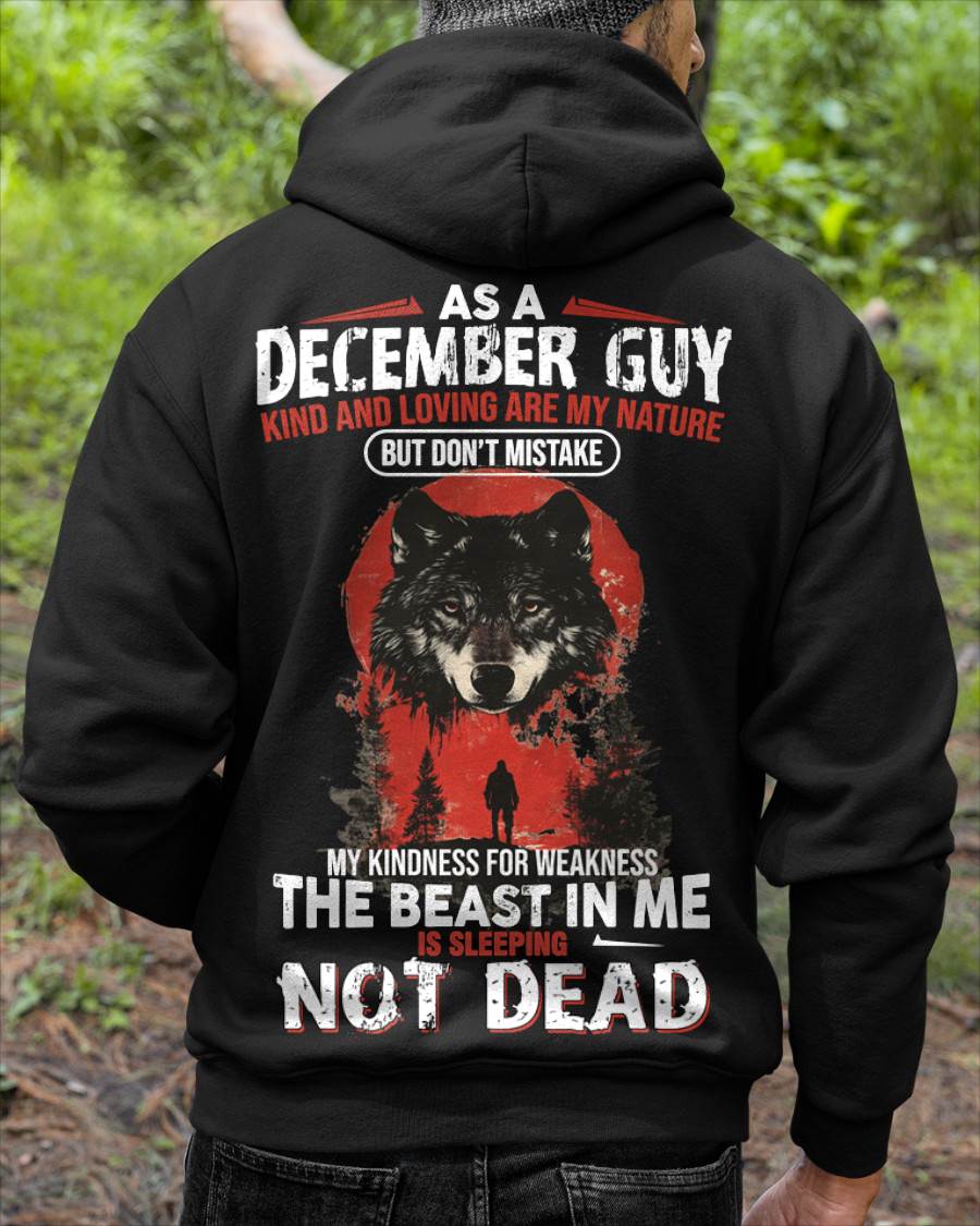 DECEMBER, KIND AND LOVING ARE MY NATURE-SNOW MALE12 (SKU26T-01-17-12)