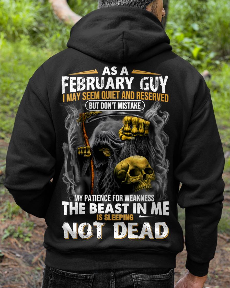 FEBRUARY, I MAY SEEM QUIET AND RESERVED BUT DON’T MISTAKE – SNOW MALE02 (SKU08-82-02)