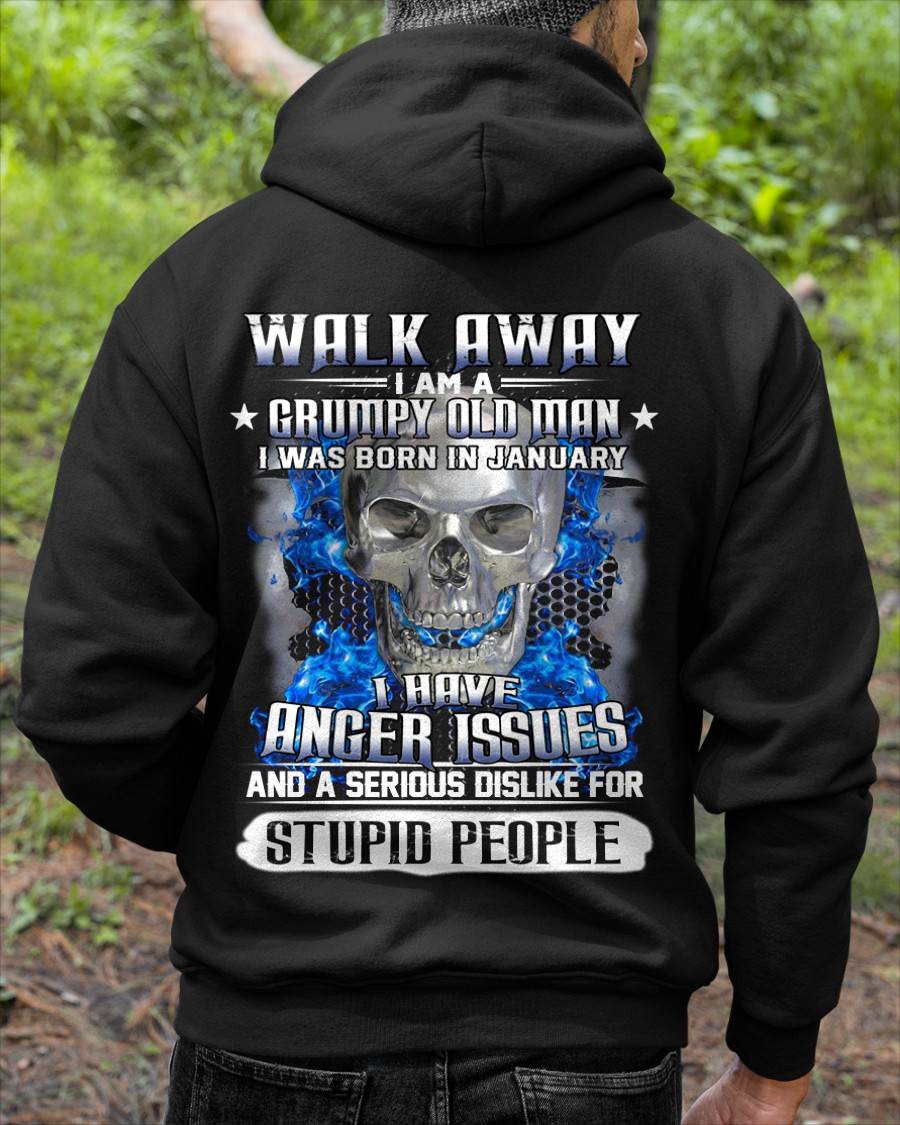 JANUARY, I AM A GRUMPY OLD MAN – SNOW MALE01 (SKU26T-01187-01)