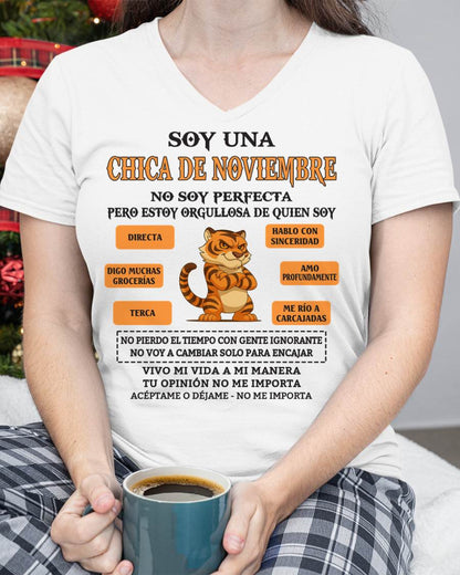 NOVEMBER SHIRT, NO SOY PERFECTA PERO ESTOY ORGULLOSA DE QUIEN SOY - SNOW11 (SKU2604-45-11)