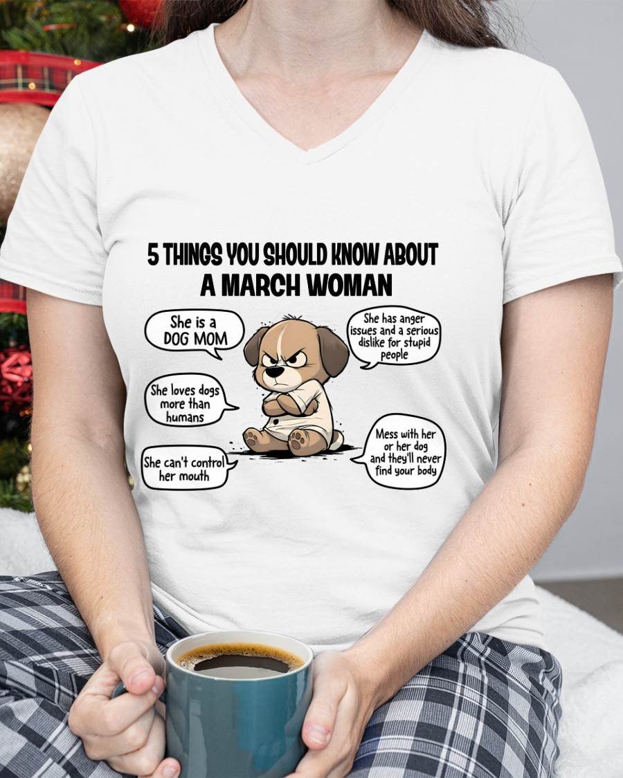 MARCH SHIRT, 5 THINGS YOU SHOULD KNOW ABOUT THIS WOMAN - SNOW03 (SKU2604-311-03)