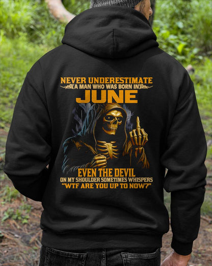 JUNE, EVEN THE DEVIL ON MY SHOULDER SOMETIMES WHISPERS -MALE SNOW06 (SKU12-276-06)