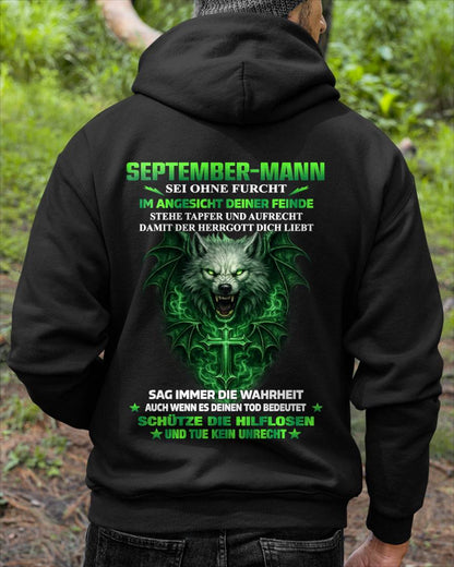 SEPTEMBER, SEI OHNE FURCHT IM ANGESICHT DEINER FEINDE - SNOWMALE09 (SKU2605-356-09)