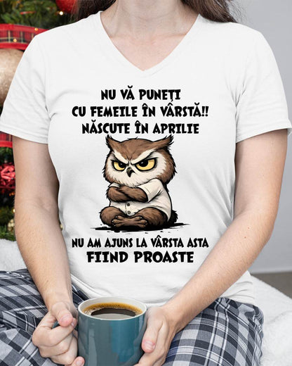 APRILIE, NU VĂ PUNEȚI CU FEMEILE ÎN VÂRSTĂ!! - SNOW RO04 (SKU2606-96-04)