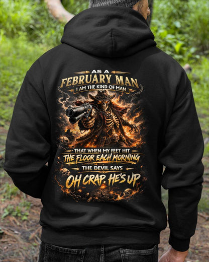 FEBRUARY. THE DEVIL SAYS OH CRAP. HE’S UP - SNOW MALE02 (SKU2602-195-02)