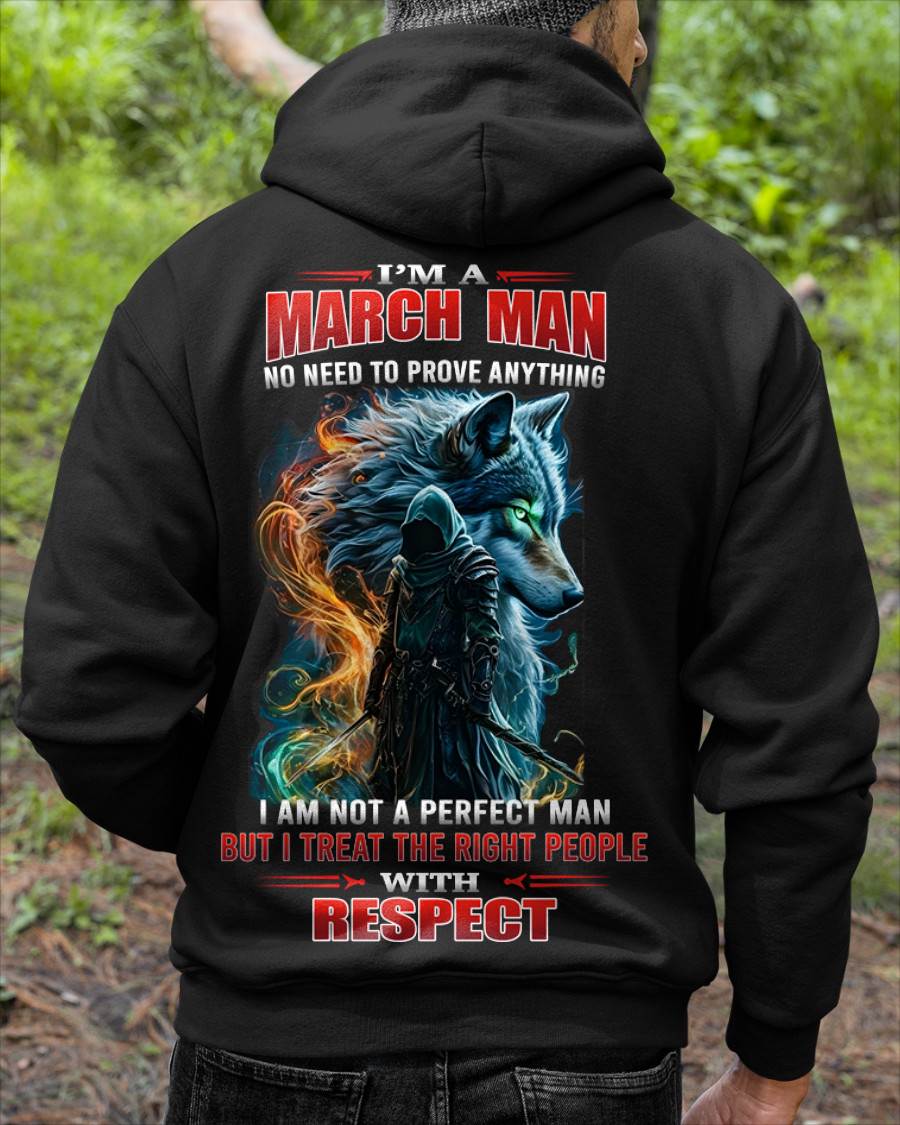 MARCH, I’M A MARCH MAN NO NEED TO PROVE ANYTHING - SNOW MALE03 (SKU26T-01-67-03)