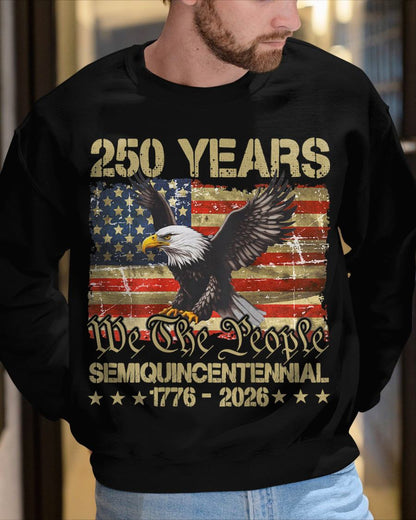 U.S 250th BIRTHDAY T-SHIRT - US250 (SKU26T-0184)