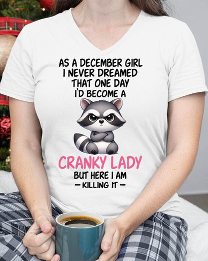 DECEMBER SHIRT, HERE I AM KILLING IT - SNOW12 (SKU2603-269-12)
