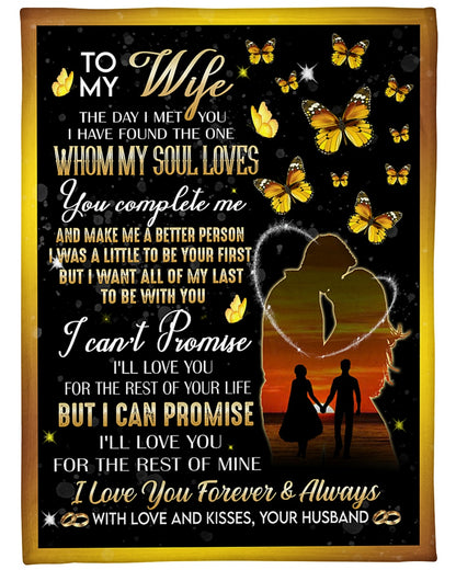 Special Gift For Your Wife Blanket - From Husband