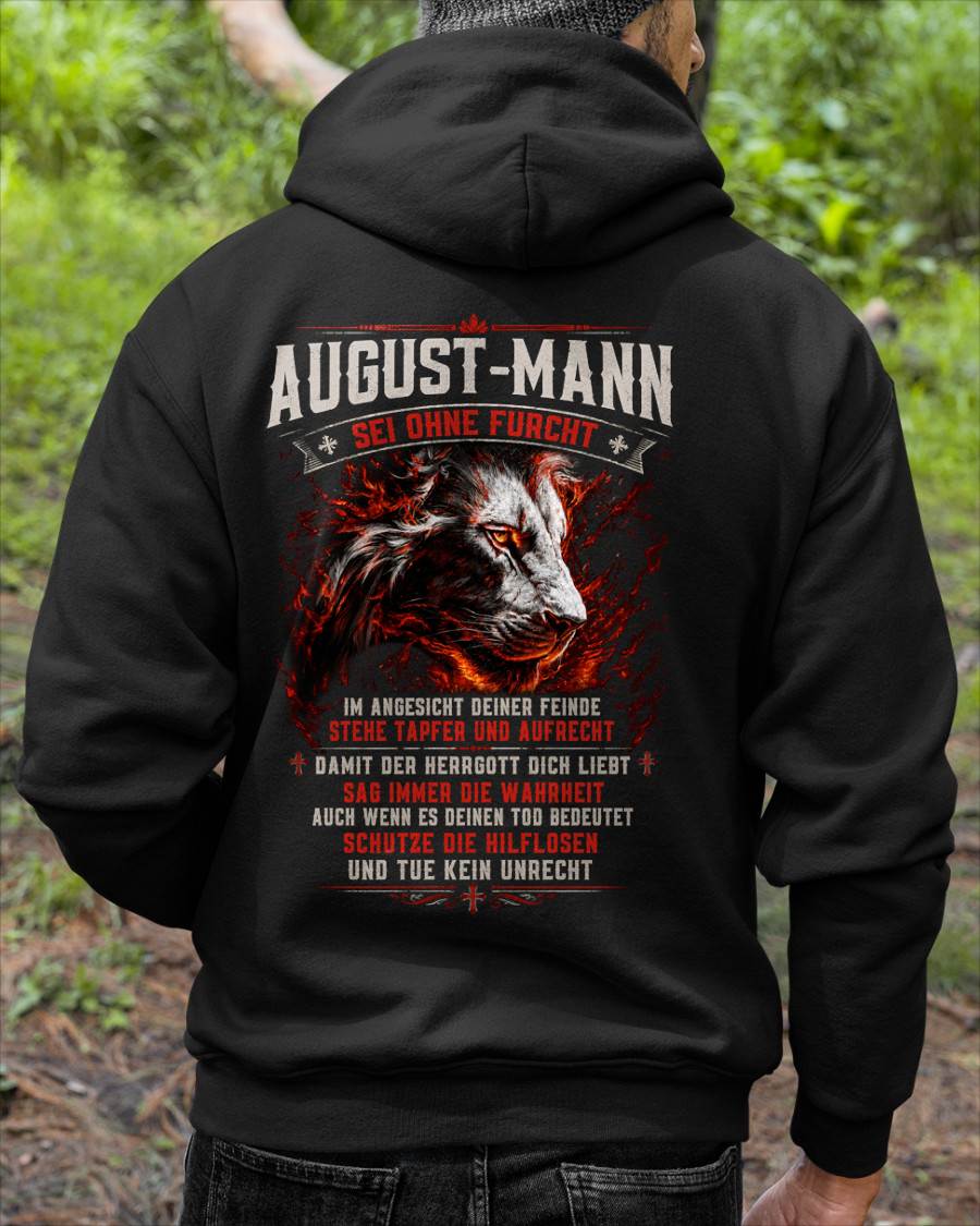 AUGUST, SEI OHNE FURCHT IM ANGESICHT DEINER FEINDE - SNOW GER08 (SKU2605-362-08)