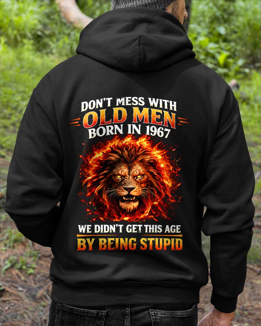 1967 SHIRT, DON'T MESS WITH OLD MEN - SNOW00 (SKU2609-241-1967)