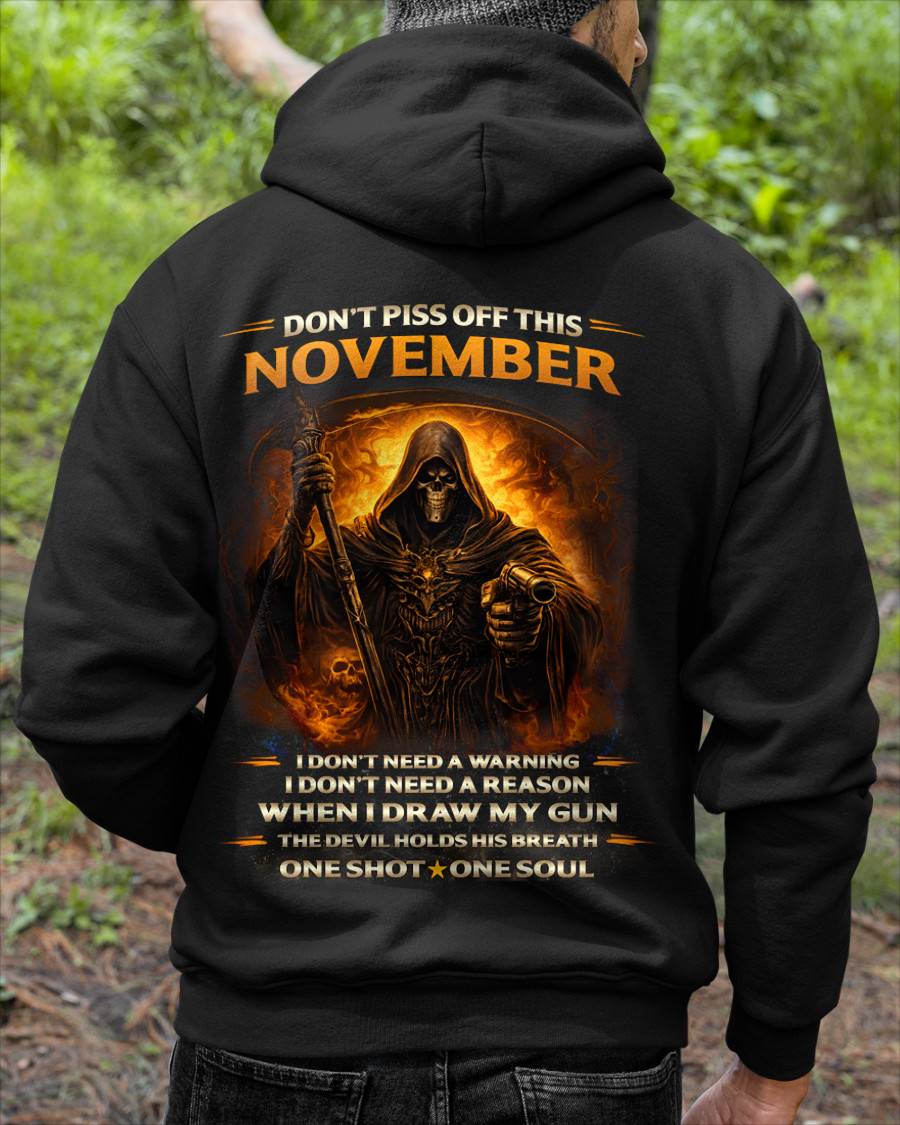 NOVEMBER DON’T PISS OFF THIS NOVEMBER GUY – SNOW MALE11 (SKU2602-160-11)