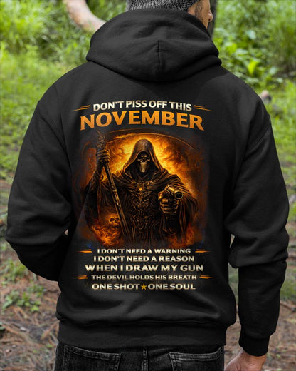 NOVEMBER DON’T PISS OFF THIS NOVEMBER GUY – SNOW MALE11 (SKU2602-160-11)