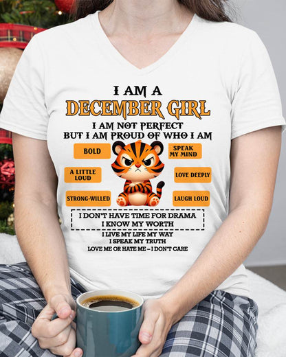 DECEMBER SHIRT, I AM PROUD OF WHO I AM - FMA SNOW12 (SKU2603-294-12)
