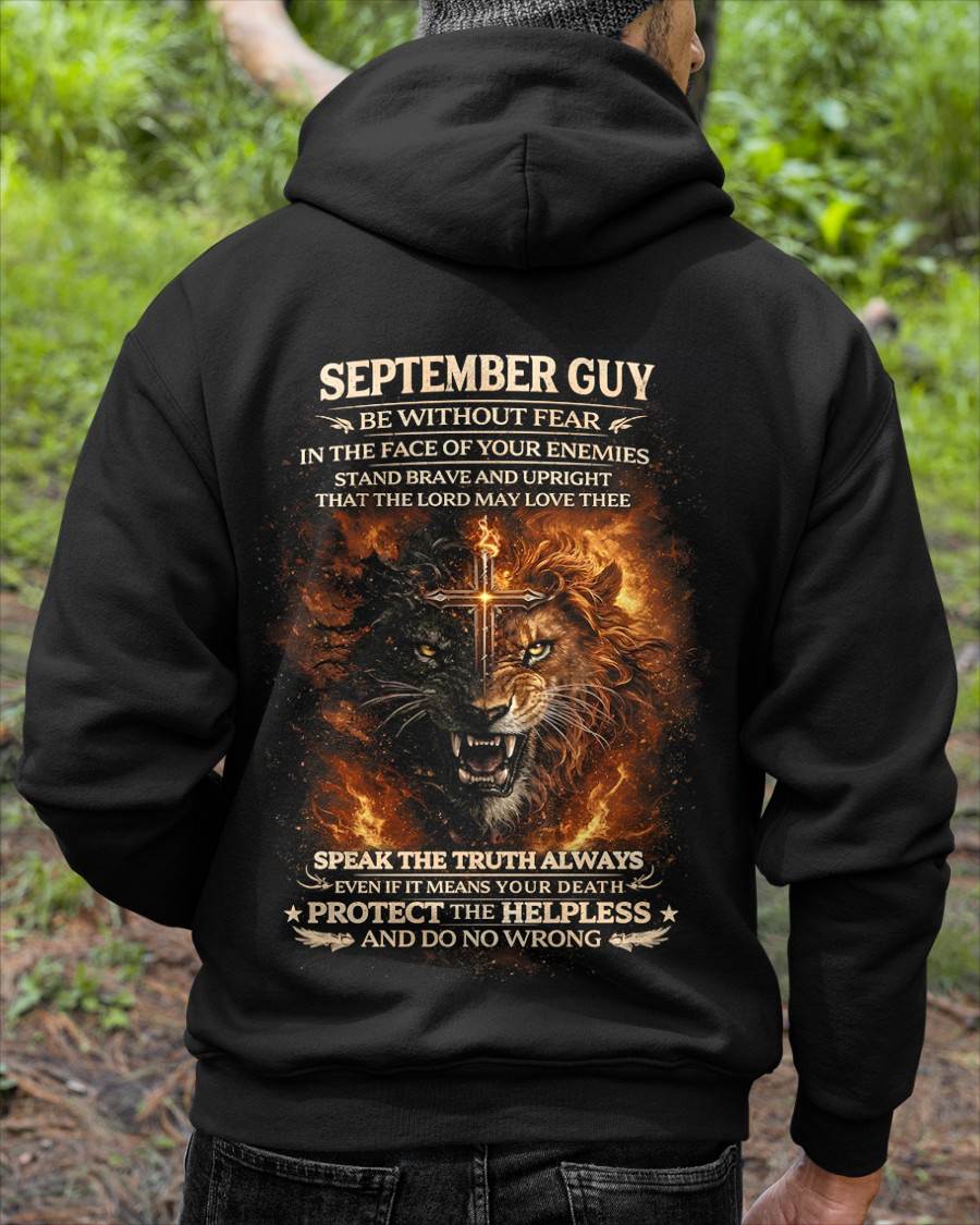 SEPTEMBER, STAND BRAVE AND UPRIGHT - SNOW MALE09 (SKU2603-09-09)