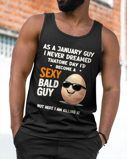 JANUARY SHIRT FOR A SEXY BALD MAN - SNOW01 (SKU2603-290-01)