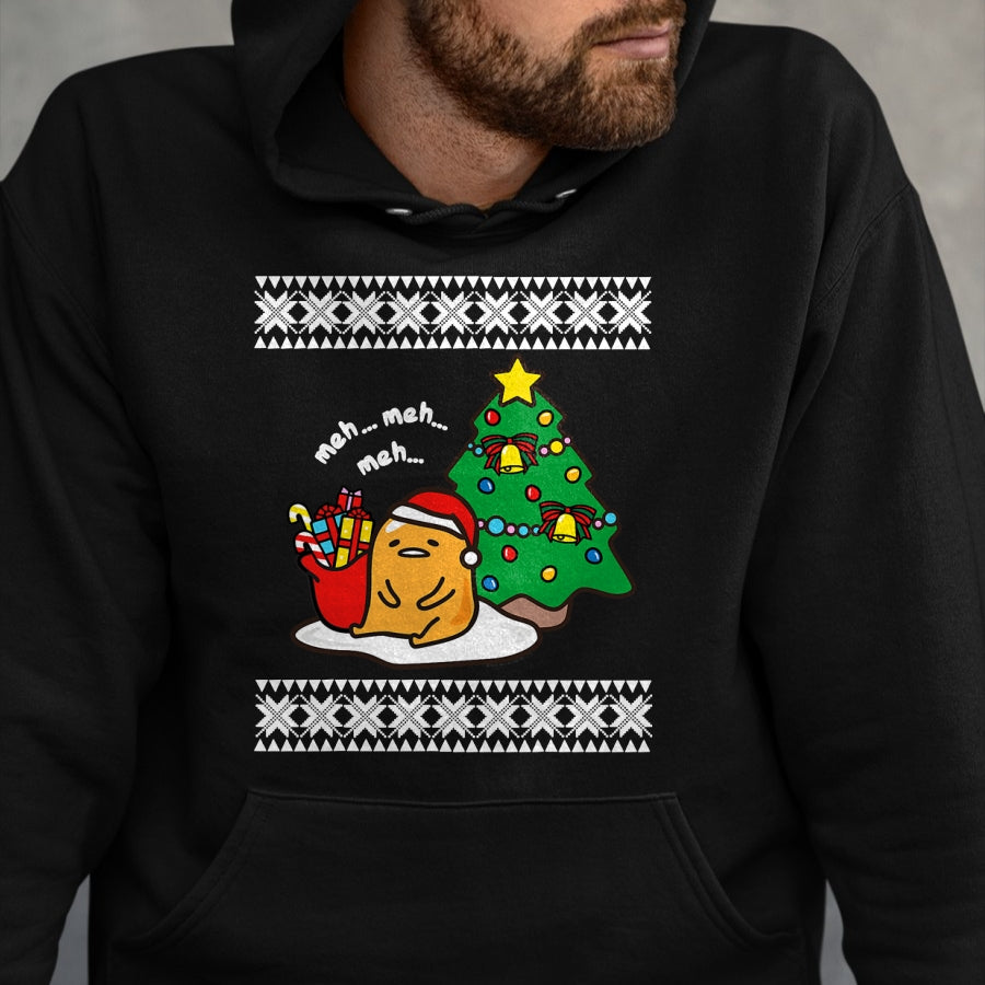 Gudetama Ugly Christmas T-Shirt - Christmas Unisex T-Shirt/Hoodie/Sweatshirt - SNOW00