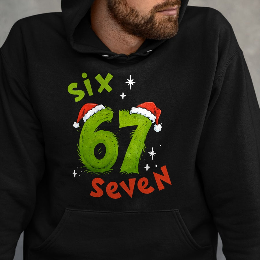 67 Meme Six Seven for Kids Women Men Boys Girls Christmas T-Shirt - Christmas Unisex T-Shirt/Hoodie/Sweatshirt - SNOW00