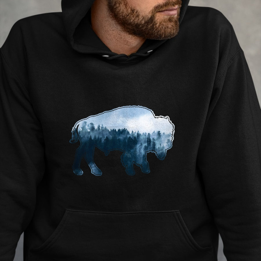 Native American T-Shirts, Vintage Native American Unisex T-Shirt/Hoodie/Sweatshirt HLT00 - Native Indian Buffalo Boho 80s Vintage T-Shirt