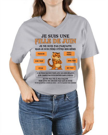 JE SUIS UNE FILLE DE JUIN     - fma SNOW06 / fr06 (SKU26T-01240-06)