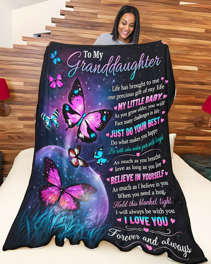 Special Gift For Your Daughter Blanket - From Mom (SKU2608-218)