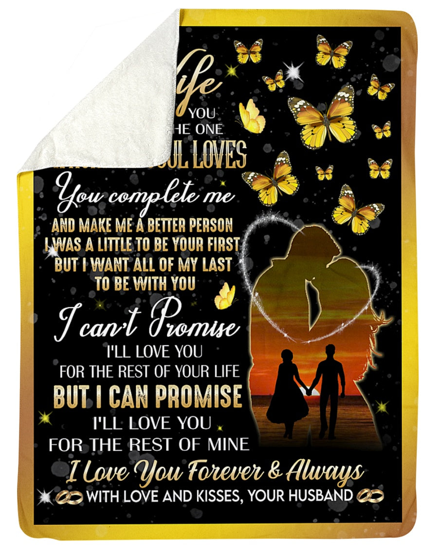 Special Gift For Your Wife Blanket - From Husband