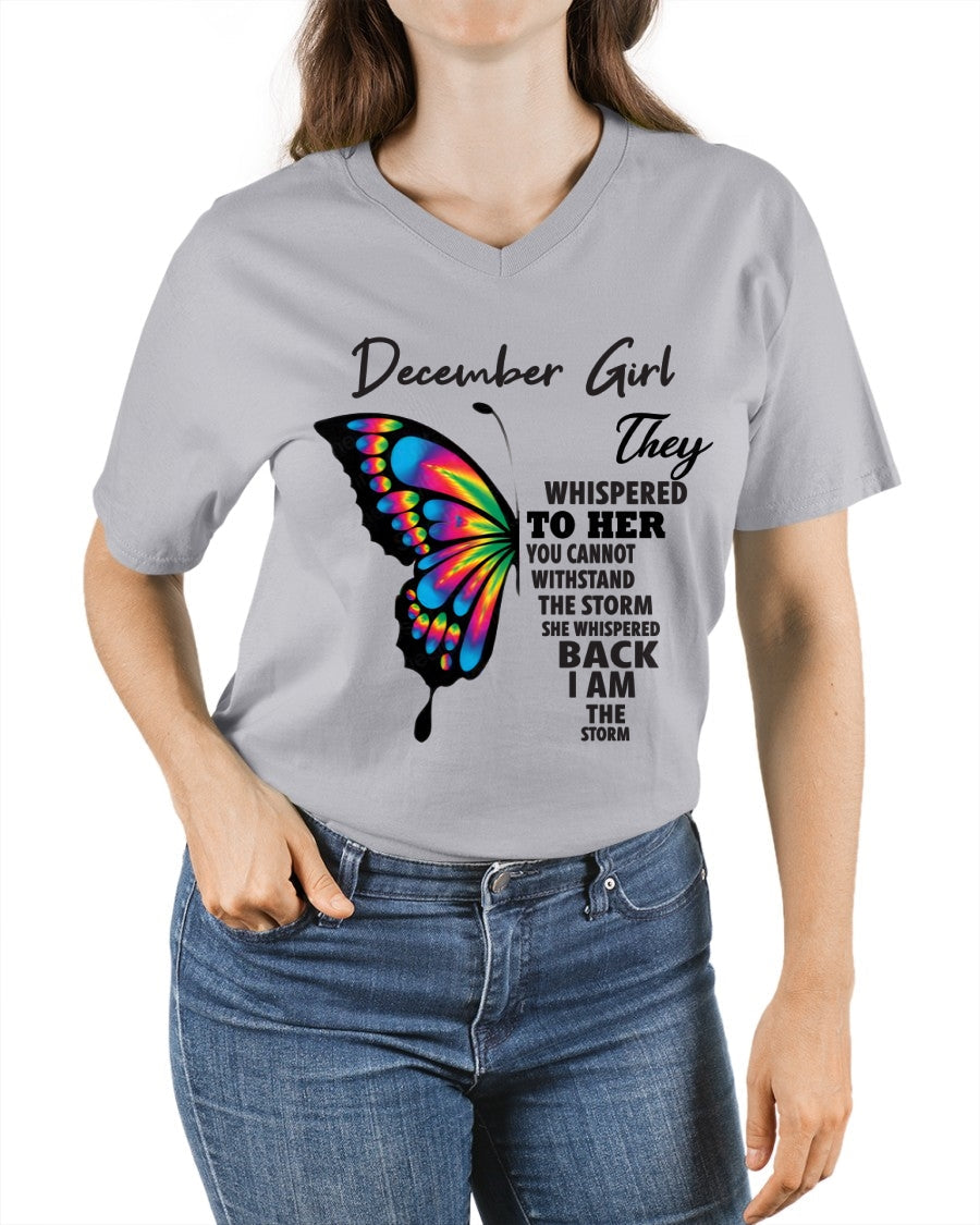 DECEMBER GIRL, THEY WHISPERED TO HER YOU CANNOT WITHSTAND THE STORM SHE WHISPERED BACK I AM THE STORM – SNOW12 fma ( SKU26T-01297-12)