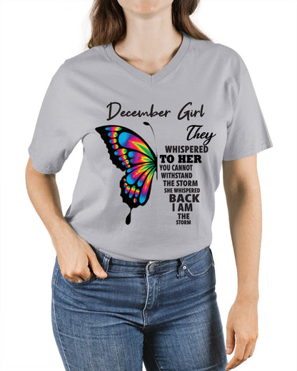 DECEMBER GIRL, THEY WHISPERED TO HER YOU CANNOT WITHSTAND THE STORM SHE WHISPERED BACK I AM THE STORM – SNOW12 fma ( SKU26T-01297-12)