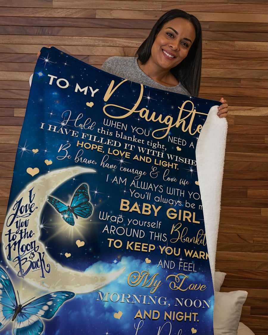 Special blanket for Daughter - From Dad blanket