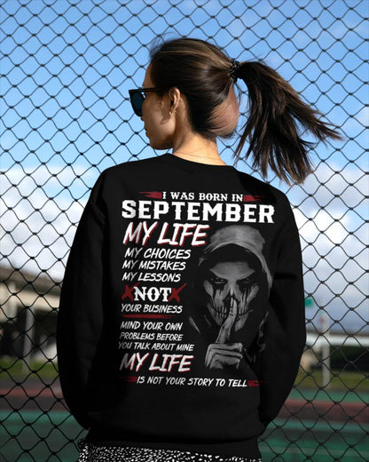 I WAS BORN IN SEPTEMBER - FMA (SKU08-36-09)