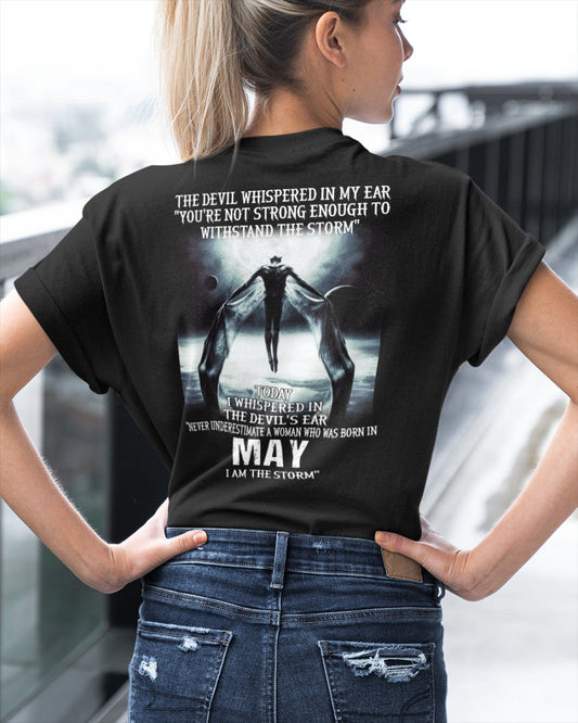 MAY - NEVER UNDERESTIUNDER A WOMAN - I AM THE STORM-FMA-(SKU-CHAUU-05)