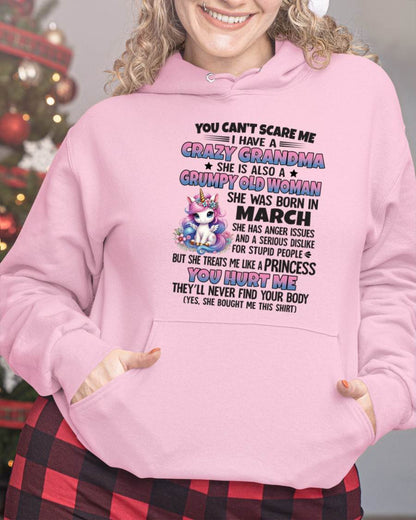 MARCH - YOU CAN'T SCARE ME - GIFT FROM GRANDMA - snow03 (SKU09-106-03)