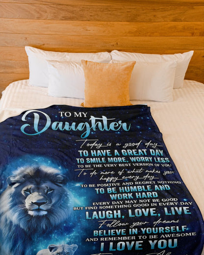 Special Gift For Your Daughter Blanket - From Dad (SKUB11-60)