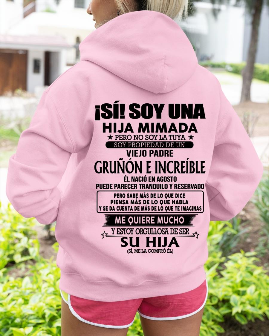 Agosto Padre Increíble - Regalo especial para hija - TBN - T08 (SKU04-109-08)