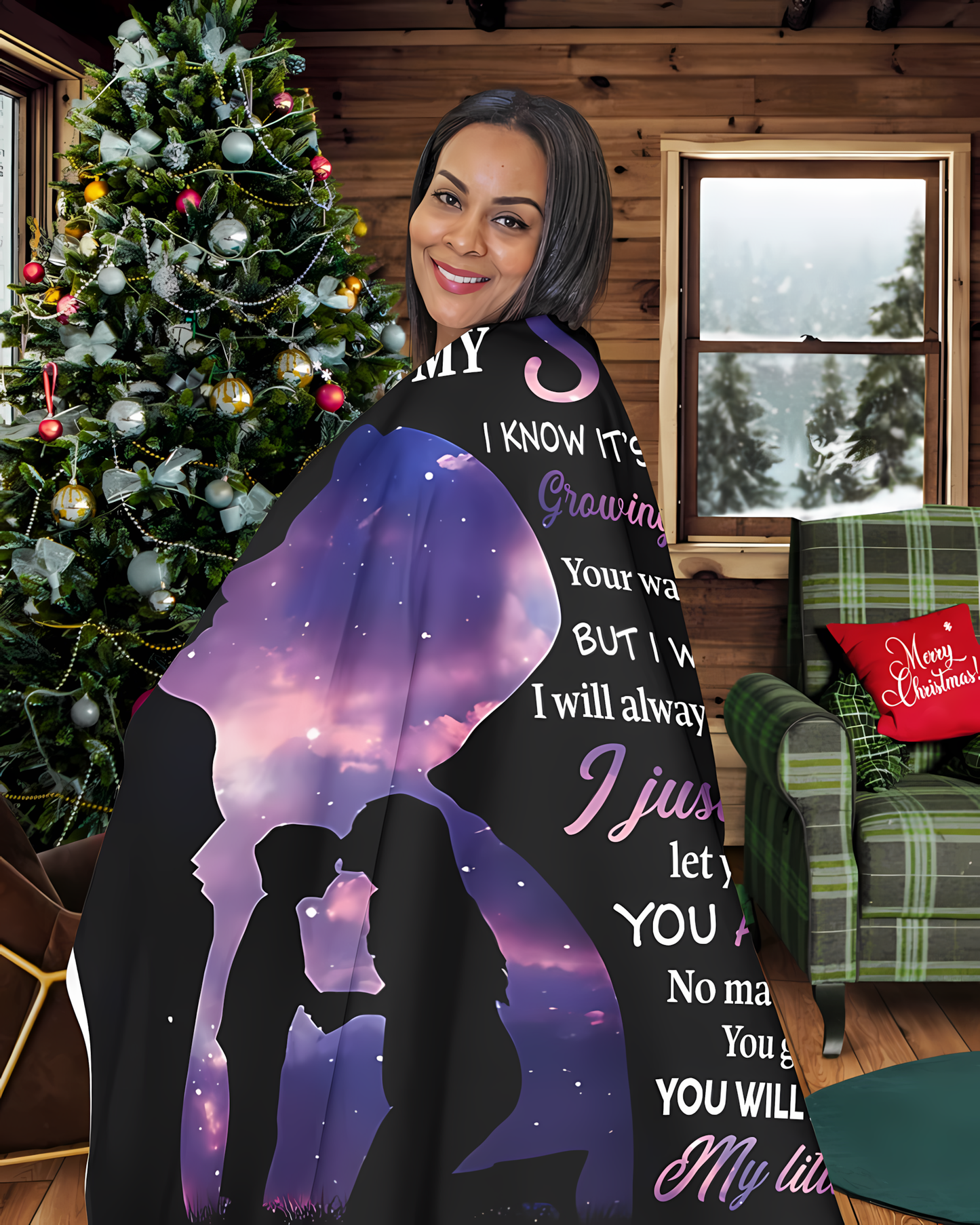 Special Gift For Your Son Blanket - From Mom (SKU2604-137)