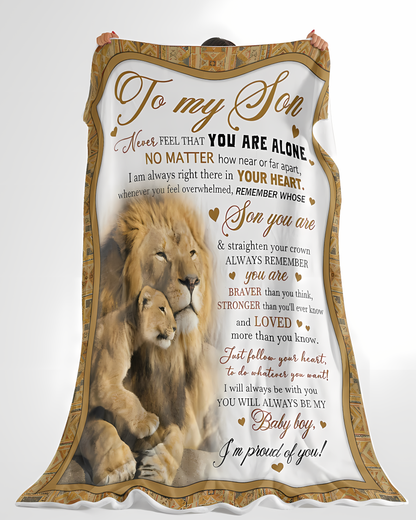 Special Gift For Your Son Blanket - From Dad (SKU2606-171)