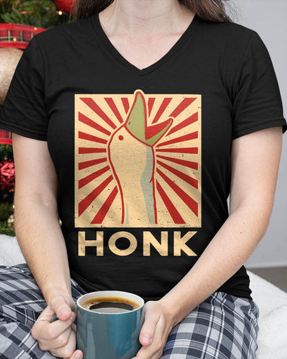 Honk Goose - Funny Duck Chicken Meme Idea T-Shirt
