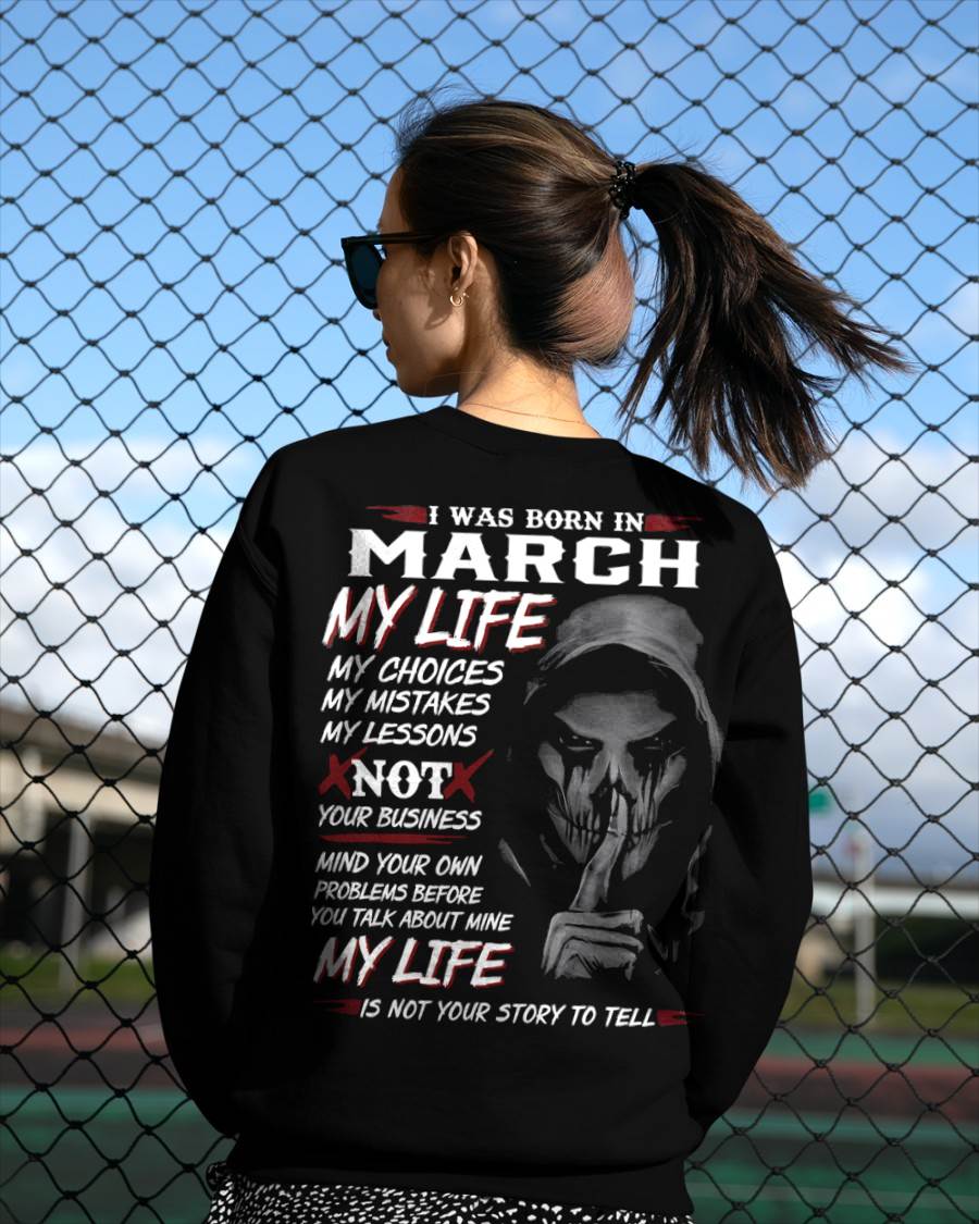 I WAS BORN IN MARCH - FMA (SKU08-36-03)
