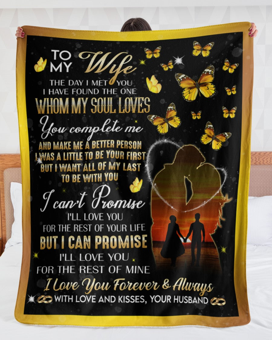 Special Gift For Your Wife Blanket - From Husband