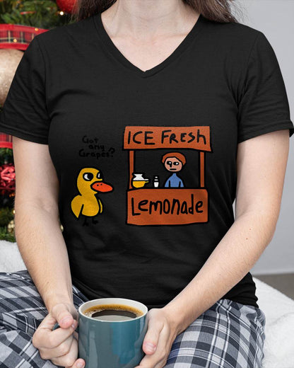 The Duck Song Got Any Grapes Funny Meme T-Shirt