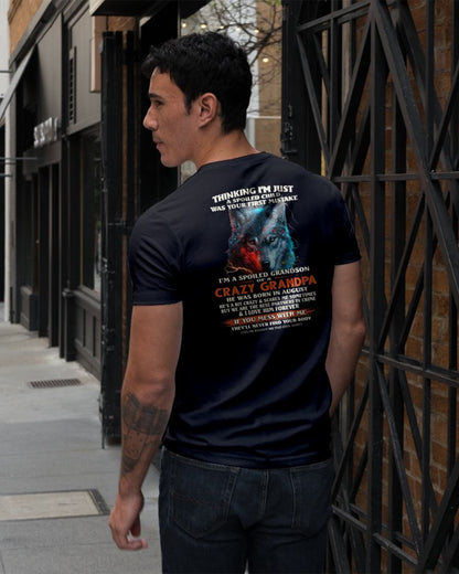 AUGUST - SPOILED GRANDSON - GIFT FROM GRANDPA - SNOW08 (SKU26T-01-43-08)