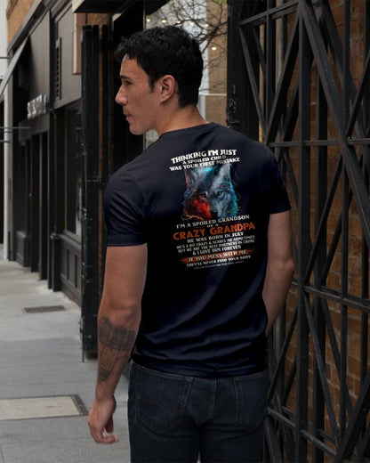 JULY - SPOILED GRANDSON - GIFT FROM GRANDPA - SNOW07 (SKU26T-01-43-07)